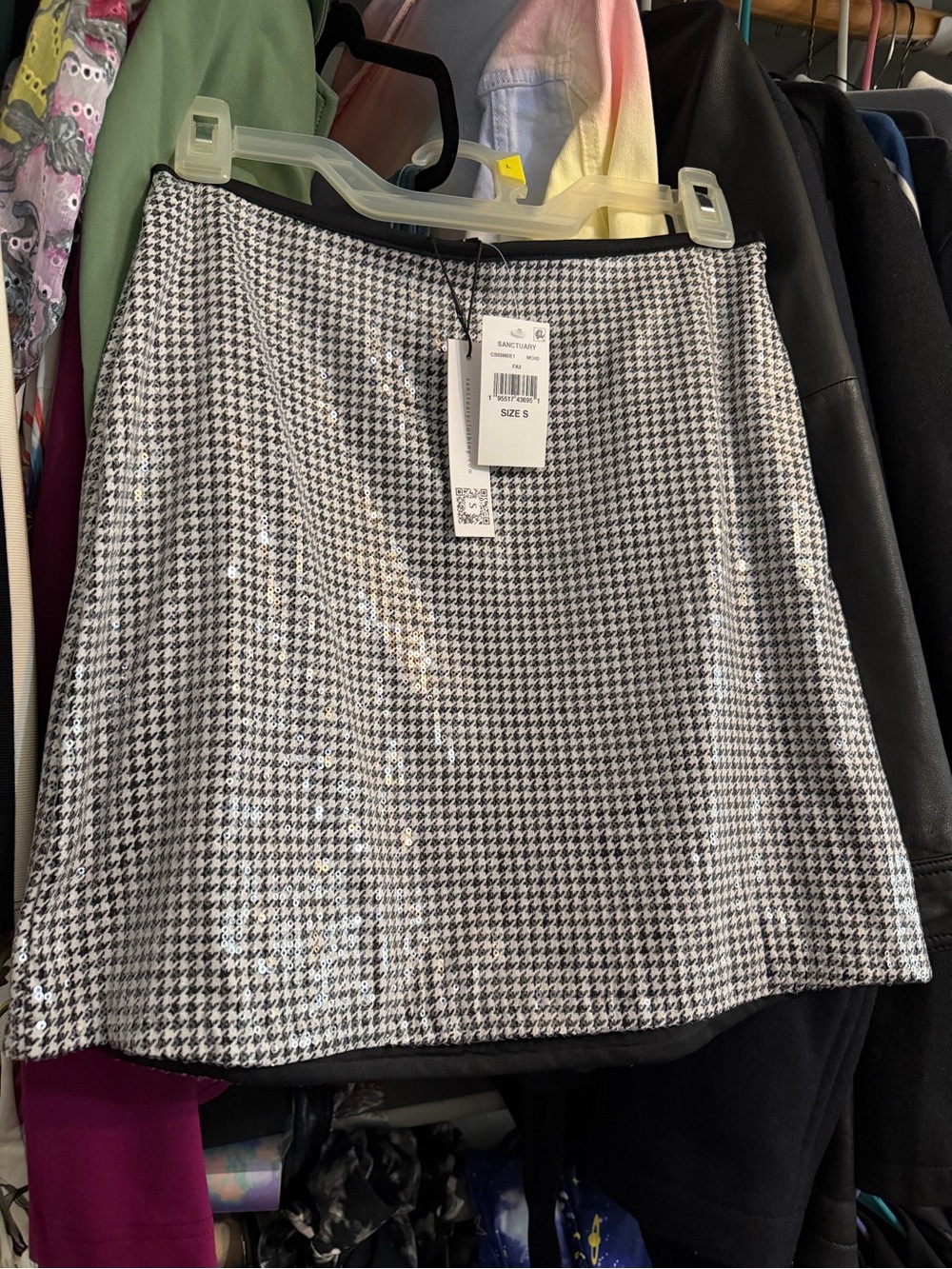 Sanctuary sequin skirt small NWT